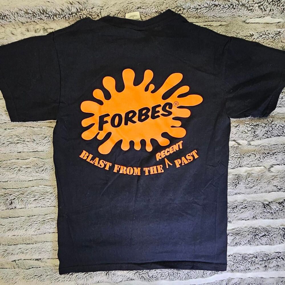Unbranded Men's Black and Orange T-shirt